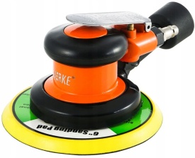Șlefuitor pneumatic orbital excentric 150 mm MaxRom, reglaj turație, pentru șlefuire și lustruire metal și lemn - Img 5