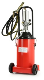 Smarownică pneumatică Mar-Pol 12L M78058, cu furtun 4 m, pistol rotativ și accesorii pentru ungere utilaje și echipamente - Img 5