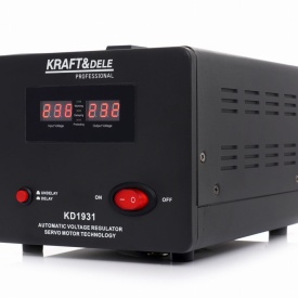 Stabilizator de tensiune AVR 1000VA 230V KraftDele KD1931 pentru protecția echipamentelor electrice și electronice
