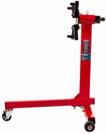 Stand motor și cutie de viteze KraftDele KD1360, 400 kg, cap rotativ 360°, pliabil, cu roți metalice - Img 3