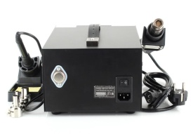 Stație 5 în 1 pentru sudură plastic și lipire cu aer cald KraftDele KD855, control digital, 4 duze - Img 8