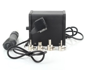 Stație de sudură pentru plastic 2 în 1 KraftDele KD852, 700W, reglaj temperatură 100-450°C, 4 duze incluse - Img 3