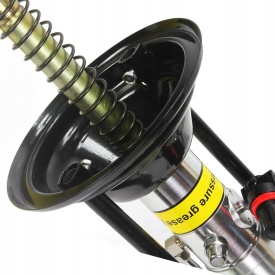 Stație pneumatică de gresare Mar-Pol 12L, pompă de gresare cu furtun 5 m și pistol rotativ pentru utilaje și echipamente cu niplu M78059 - Img 7