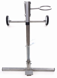Stativ profesional pentru vopsitorie Kraft&Dele KD349 – Rotativ 360°, 6 Brațe de fixare, Mobil, Lungime 200 cm - Img 12