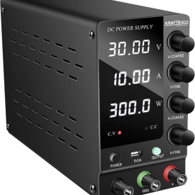 Sursă de alimentare de laborator MaxRom KD5871, reglaj precis 0-30V și 0-10A, cu afișaj pentru tensiune, curent și putere - Img 7