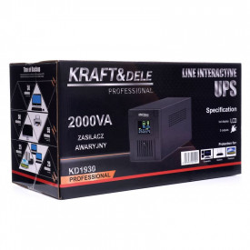 Sursa de alimentare neintreruptibila UPS 2000VA 1200W LCD KD1930 - Img 2