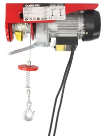 Troliu electric cu cablu Mar-Pol YT-150/300, 230V, 150/300 kg, 550W, pentru garaj, atelier și șantier - Img 5