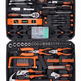 Trusă de scule KraftDele 168 piese KD10837 cu valiză de transport, chei, biți, șurubelnițe și accesorii complete - Img 8