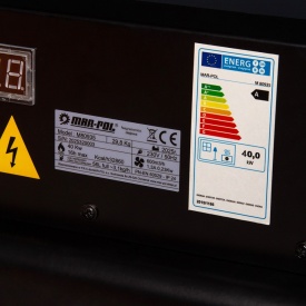 Tun de căldură pe motorină 40kW MAR-POL M80935 – evacuare gaze (horn), termostat digital, rezervor 56L, debit aer 600 m³/h - Img 4