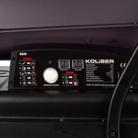Tun de căldură pe motorină 63kW Koliber MAR-POL M80971 – termostat digital, rezervor 50L, volum încălzit 1300 m³, mobil - Img 4