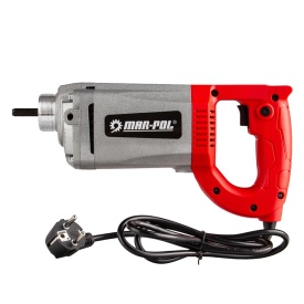 Vibrator pentru beton Mar-Pol 1350W cu lance 2 m și cap vibrator 35 mm, pentru fundații, pardoseli și turnări de beton - Img 4