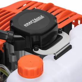 Wiertnica spalină pentru pământ KraftDele KD5045, 4,9 kW, 52 cm³, cu mâner dublu antivibrații pentru găuri în sol - Img 9