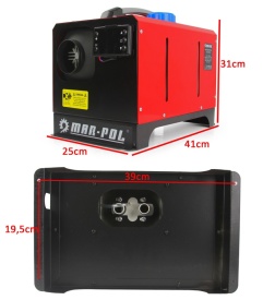 🔥 Încălzitor cu ulei sau motorină tip Sirocou Webasto 8 kW – XM80950 - Img 4