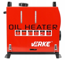 🔥 Încălzitor de ulei 9 kW 230V/12V cu cameră de ardere închisă – model V80063 Verke – Kraft&Dele