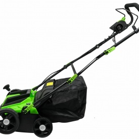 Aerator și scarificator electric KraftDele KD5427, 2400W, 32 cm, colector 40L, reglaj adâncime pentru întreținerea gazonului - Img 8