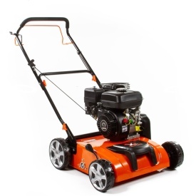 Aerator și Scarificator pe benzină 3.8kW DEMON M83270 – 3 în 1, motor 196cc, lățime 38cm, 8 trepte de reglaj