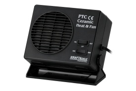 Aerotermă auto 12V cu ventilator și încălzire ceramică PTC 150/300W KraftDele KD6524 pentru dezaburire și degivrare parbriz