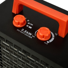 Aerotermă electrică KraftDele KD11991, 3500W, cu termostat, 3 trepte de putere și protecție la supraîncălzire - Img 11