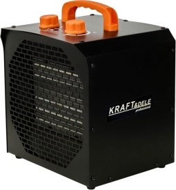 Aerotermă electrică KraftDele KD11992, 5500W, cu termostat, 3 trepte de putere și protecție la supraîncălzire - Img 2