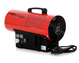 Aerotermă pe gaz LPG 25 kW KraftDele KD11705 cu termostat și afișaj digital, pentru încălzire rapidă în spații ventilate - Img 3