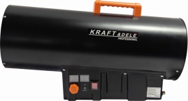 Aerotermă pe gaz LPG 60 kW cu termostat și afișaj KraftDele KD11702 pentru hale, ateliere și spații de lucru mari - Img 4