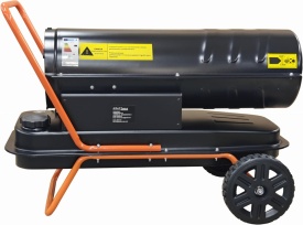 Aerotermă pe motorină KraftDele KD11710, 30 kW, cu termostat digital și afișaj LCD pentru încălzirea spațiilor mari - Img 2