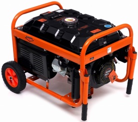 Agregat de curent monofazat KraftDele KD162, 3500 W, 230 V/12 V, pornire electrică și manuală - Img 6