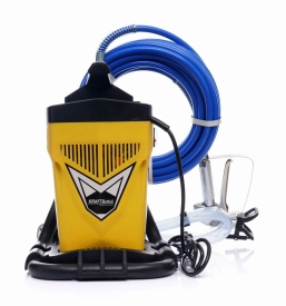 Agregat de vopsire hidrodinamic KraftDele KD1748, 1550 W, 206 bar, pentru lavabile, acrilice, latex, lacuri pe bază de apă și emailuri