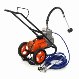 Agregat de vopsit hidrodinamic KraftDele KD1745, 1500W, pentru pereți, fațade, hale și suprafețe mari - Img 6