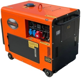 Agregat diesel trifazat KraftDele KD121, 7000W putere continuă, 230V/400V/12V, AVR și ATS, pornire electrică și manuală - Img 2