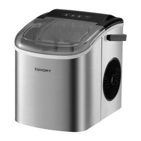 Aparat de fabricat cuburi de gheață Euhomy IM001, 1,2 l, 12 kg (argintiu)
