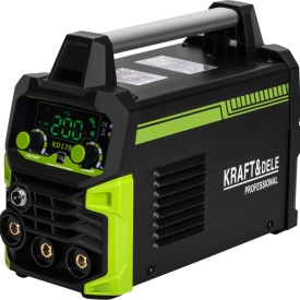 Aparat de sudură inverter KraftDele KD1786 MIG FLUX / MMA / TIG LIFT 200A cu tehnologie IGBT - Img 1