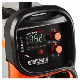 Aparat de sudură invertor IGBT KraftDele KD1883 MIG/MMA/TIG Lift cu gaz sau fără gaz, 230V - Img 7