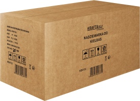 Aparat manual de umplut cârnați KraftDele KD4132, capacitate 5 kg, 4 pâlnii, inox, pentru preparate de casă și mezeluri - Img 7