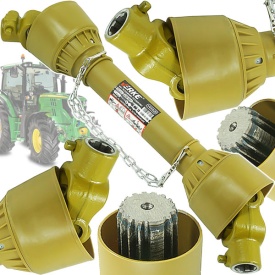 Arbore cardanic telescopic PTO 75 cm cu profil frezat, pentru transmisia puterii între tractor și utilaj, MaxRom V65020 - Img 7