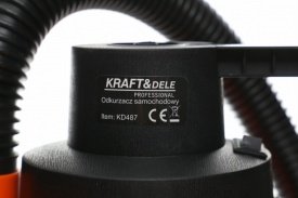 Aspirator auto 12V 155W cu funcție de pompare pentru saltele și accesorii gonflabile KraftDele KD487 - Img 9