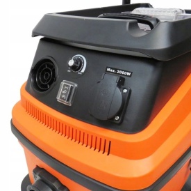 Aspirator industrial și de șantier KraftDele KD488 pentru gips, umed-uscat, cu scuturător filtru și funcție suflare - Img 12
