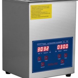Baie ultrasonică de curățare 2L KraftDele KD500 cu încălzire, timer și afișaj LCD pentru piese fine, bijuterii și instrumente - Img 9