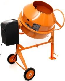 Betonieră electrică KraftDele KD491, 180L, 1250W, 230V, cu cuvă din oțel și coroană din fontă pentru lucrări de construcții - Img 2