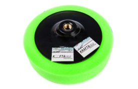 Burete de polisare verde 150 mm KraftDele KD3059 pentru mașini de polisat, densitate 26 kg/m³