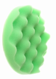 Burete de polisare verde 150 mm KraftDele KD3059 pentru mașini de polisat, densitate 26 kg/m³ - Img 3