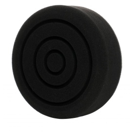 Burete pentru lustruit polisat 150mm M14 negru 28 kg/m³ KD3062 Kraftdele