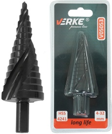 Burghiu conic 4-32mm HSS V05053 Verke