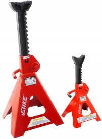 Capre auto atelier 12T set 2 bucăți MaxRom, suporți de susținere cu înălțime reglabilă 495-770 mm - Img 4
