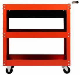 Cărucior atelier KraftDele KD366 – 4 sertare, roți cu frână, mobil, organizare scule, construcție metalică - Img 8