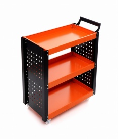 Cărucior de atelier profesional Kraft&Dele KD365 – 4 roți de transport cu frână, Organizare eficientă, Construcție robustă - Img 7