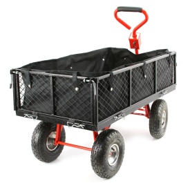 Cărucior pliabil de transport, capacitate 400Kg + carlig MXM85262 - Img 3