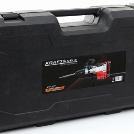 Ciocan demolator KraftDele KD1737, 2600 W, 48 J, prindere SDS-MAX, cu valiză și dălți pentru beton și lucrări grele - Img 10