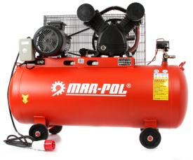 Compresor 200L V2 MAR-POL M88420 – debit 600 l/min, 4kW, 10 bar, trifazic 400V, compresor profesional cu răcire avansată - Img 5