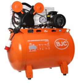 Compresor aer 270L 4kW BJC B88033 – debit 600 l/min, 8 bar, compresor profesional trifazic cu transmisie pe curea - Img 5